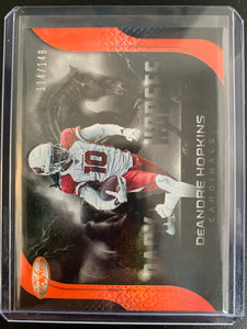 2021 PANINI CERTIFIED FOOTBALL #DH-12 ARIZONA CARDINALS - DEANDRE HOPKINS DARKHORSES SP PARALLEL NUMBERED 114/149