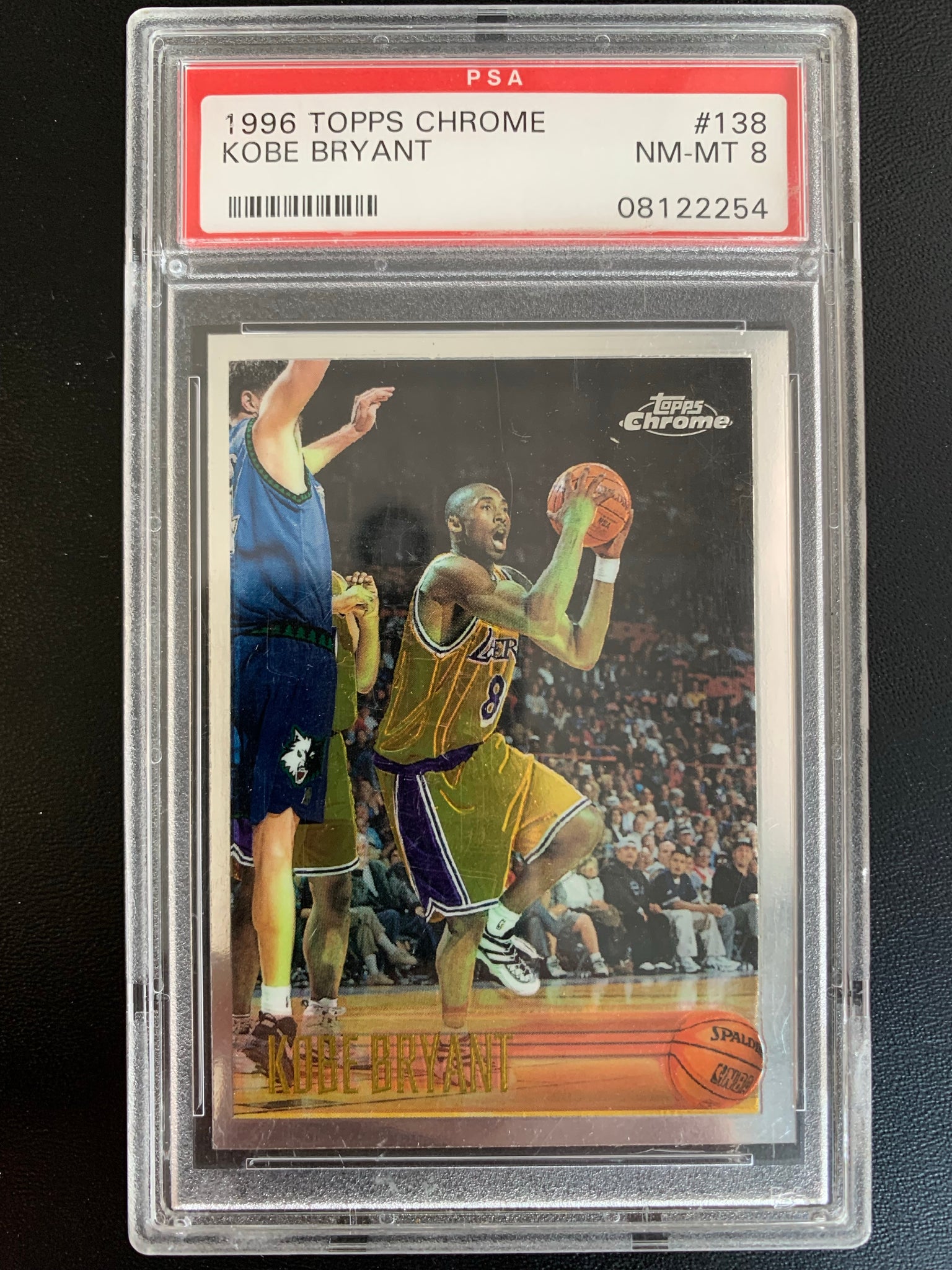 1996 Topps Kobe Bryant store Rookie PSA 8