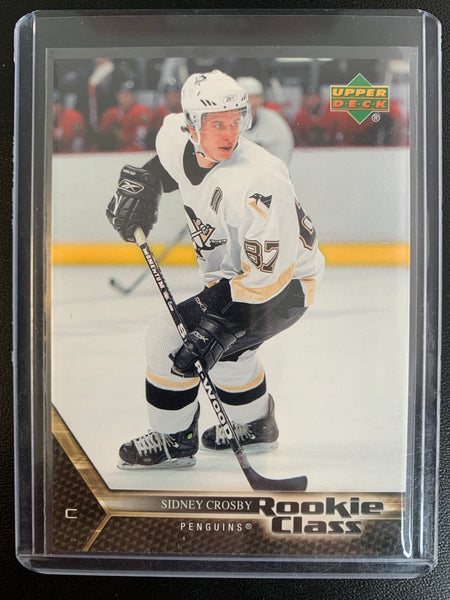 2005-06 UPPER DECK ROOKIE CLASS HOCKEY #1 PITTSBURGH PENGUINS - SIDNEY CROSBY ROOKIE CLASS ROOKIE CARD