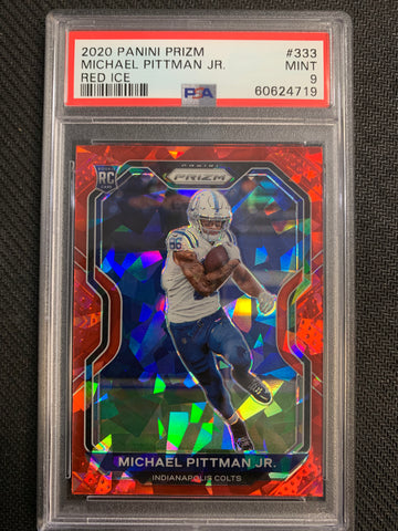 2020 Panini Prizm Rookie Autographs #333 Michael Pittman Jr. Colts