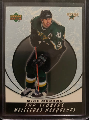 2005-06 MCDONALDS HOCKEY #TS7 DALLAS STARS - MIKE MODANO TOP SCORERS CARD RAW