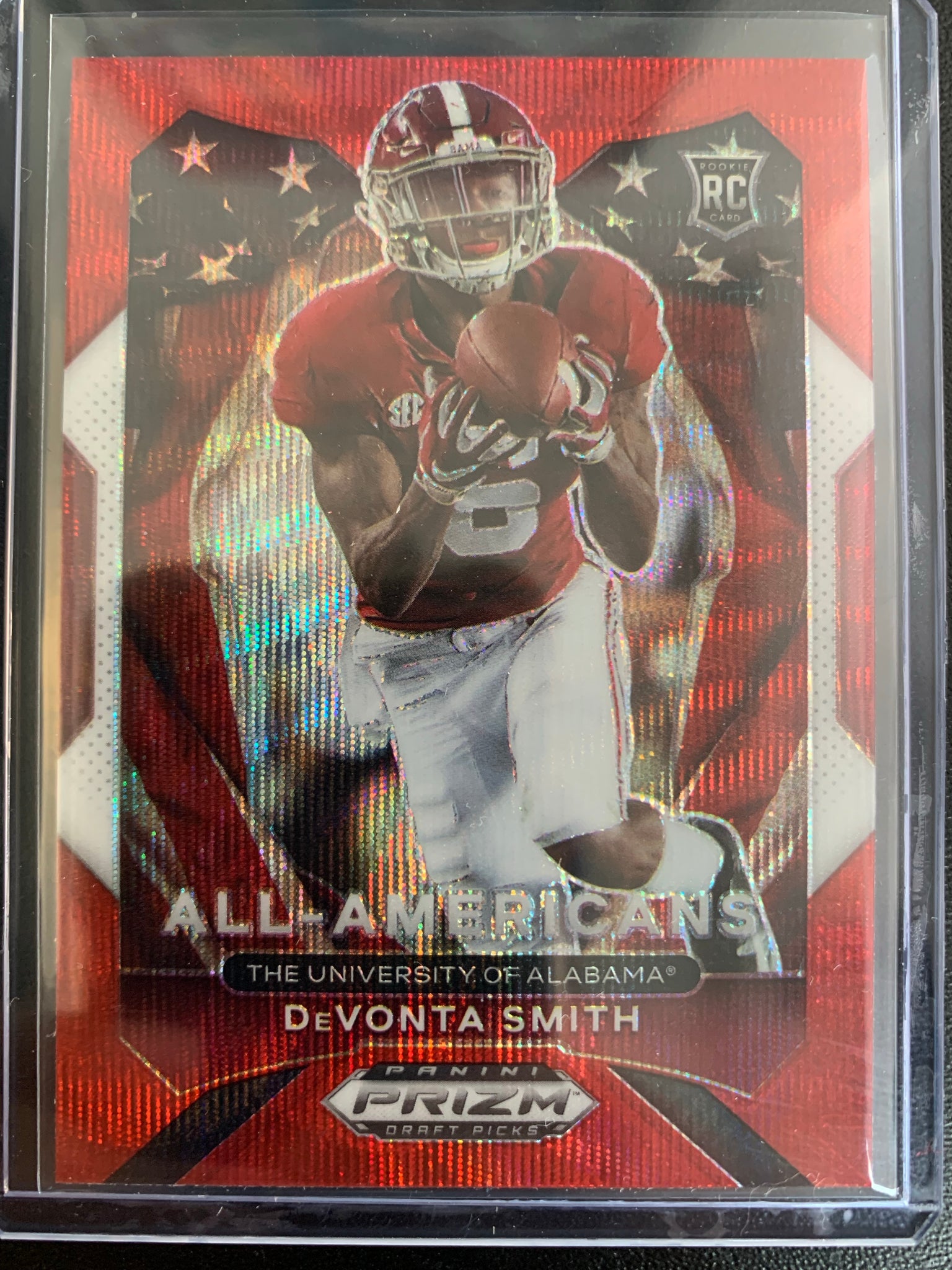 : 2021 Panini Prizm Draft Picks #186 DeVonta Smith