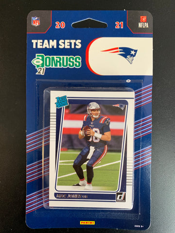 2021 PANINI DONRUSS NFL FOOTBALL TEAM SETS - NEW ENGLAND PATRIOTS