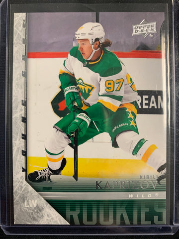 2020-21 UPPER DECK HOCKEY #T-87 MINNESOTA WILD - KIRILL KAPRIZOV RETRO YOUNG GUNS ROOKIE CARD