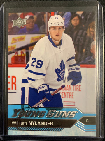 2016-17 UPPER DECK HOCKEY #249 TORONTO MAPLE LEAFS - WILLIAM NYLANDER YOUNG GUNS ROOKIE CARD