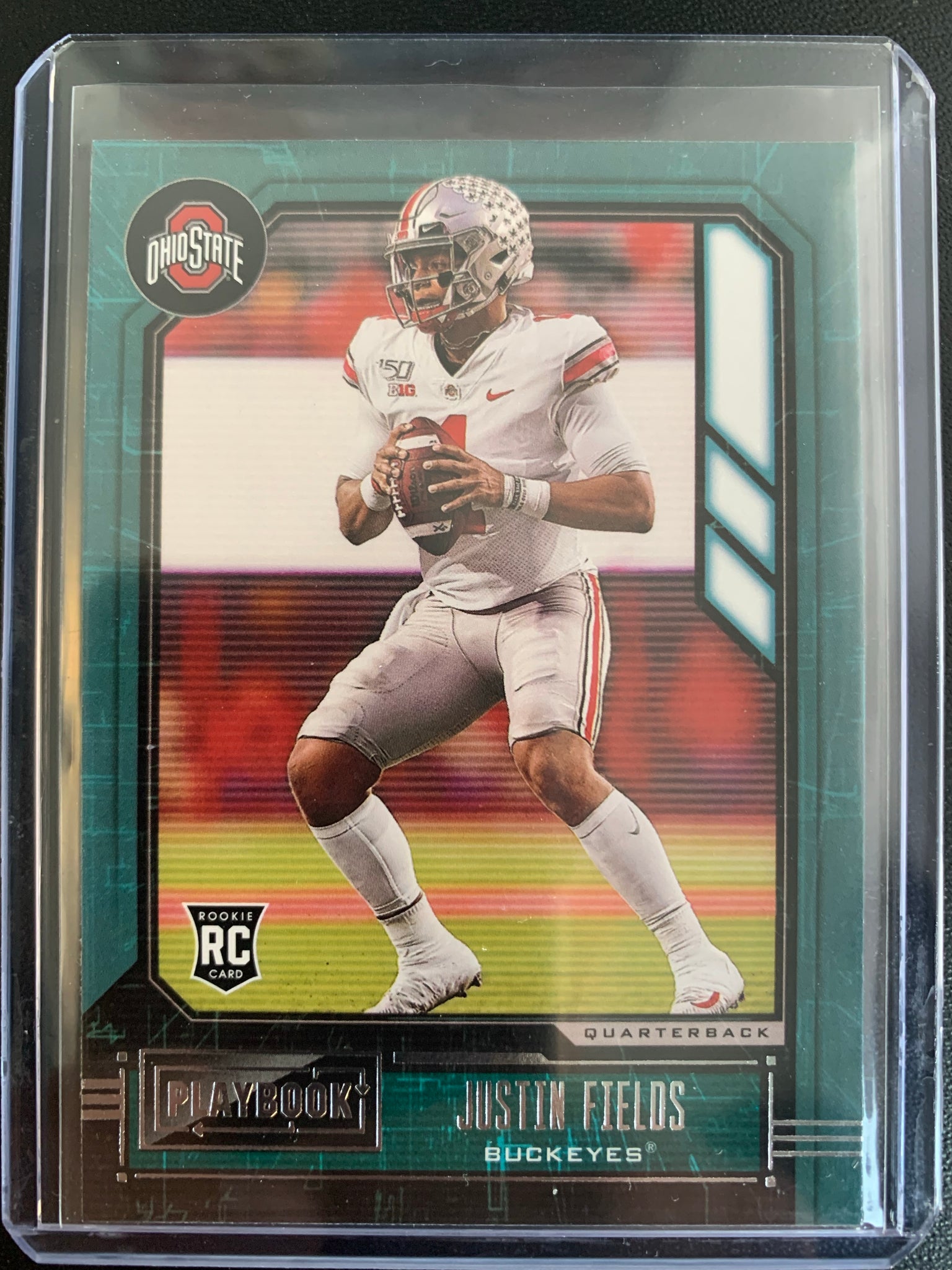 Justin Fields 2021 Panini Chronicles Draft Picks Rookie Card #2