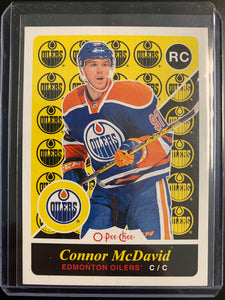 2015-16 UD OPC HOCKEY #U11 EDMONTON OILERS - CONNOR MCDAVID ROOKIE CARD