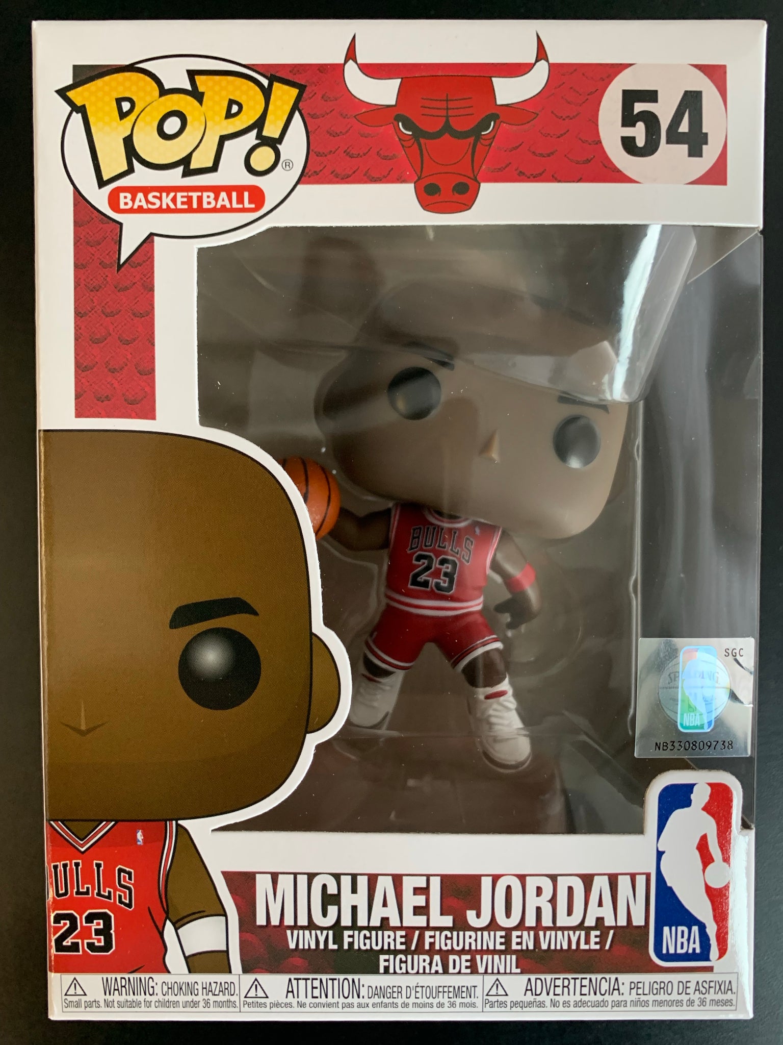 Funko POP Michael Jordan 54 - NBA Chicago Bulls - Basketball - Figurine  Vinyle - Funko Pop