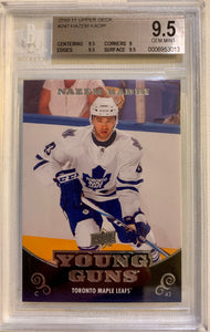 2010-11 UPPER DECK HOCKEY #247 TORONTO MAPLE LEAFS - NAZEM KADRI  ROOKIE CARD GRADED BGS 9.5 GEM MINT