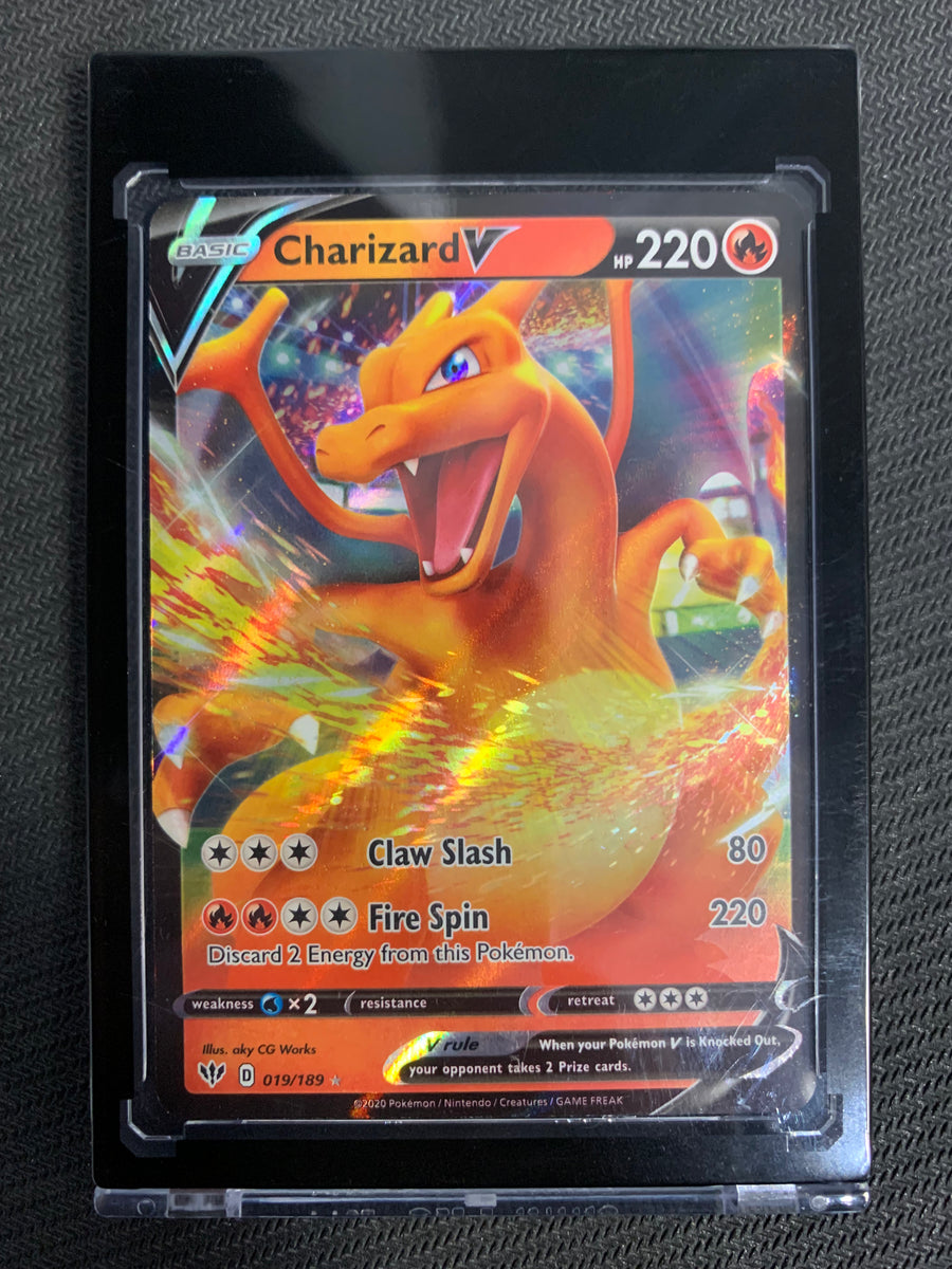 2020 POKEMON DARKNESS ABLAZE CHARIZARD V ULTRA RARE HOLO - 019/189 - M ...