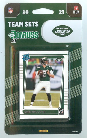 2021 PANINI DONRUSS NFL FOOTBALL TEAM SETS - NEW YORK JETS