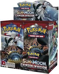 POKEMON SM4 CRIMSON INVASION BOOSTER BOXES